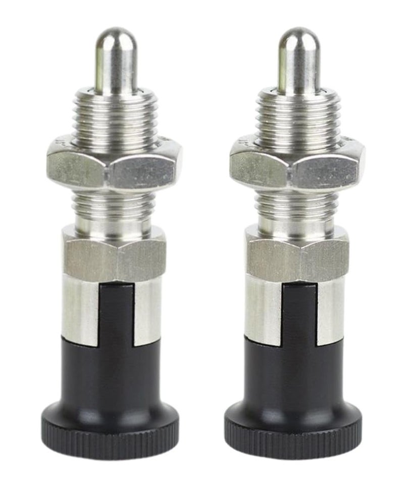 MerciL أداة قفل صندوق الأدوات 2PCS من الفولاذ المقاوم للصدأ مع دبوس قابل للسحب - Image 1